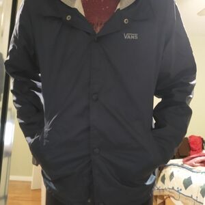 Vans Women Dark Blue Windbreaker